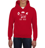 Hocus Pocus I Put A Spell on You Kids Heavyweight Pullover Hoodie