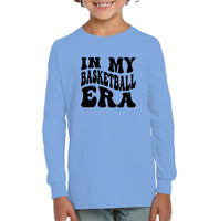In My Basketball Era Sports Shirt Kids Fleece Pullover Sweatshirt