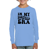 In My Basketball Era Sports Shirt Kids Fleece Pullover Sweatshirt