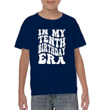 In My Tenth Birthday Era Birthday Shirt Kids Tee, Hoodie, Sweatshirt