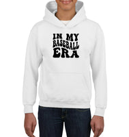 In My Baseball Era Sports Shirt Kids Heavyweight Pullover Hoodie