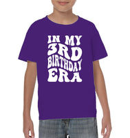 In My 3rd Birthday Era Birthday Shirt Kids Tee, Hoodie, Sweatshirt