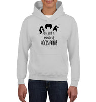 Hocus Pocus It's Just A Bunch Of Hocus Pocus Kids Heavyweight Pullover Hoodie