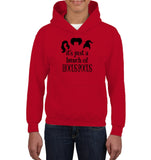Hocus Pocus It's Just A Bunch Of Hocus Pocus Kids Heavyweight Pullover Hoodie