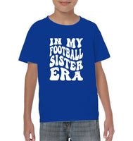 In My Football Sister Era Sports Shirt Kids Classic Tee