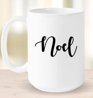 Noel Christmas Coffee Mug