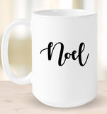 Noel Christmas Coffee Mug