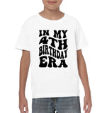 In My 4th Birthday Era Birthday Shirt Kids Tee, Hoodie, Sweatshirt