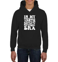 In My Tenth Birthday Era Birthday Shirt Kids Tee, Hoodie, Sweatshirt