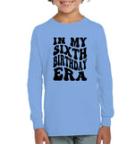 In My Sixth Birthday Era  Birthday Shirt Kids Tee, Hoodie, Sweatshirt