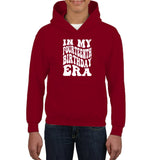 In My Fourteenth Birthday Era Birthday Shirt Kids Heavyweight Pullover Hoodie