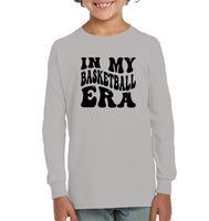 In My Basketball Era Sports Shirt Kids Fleece Pullover Sweatshirt