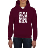 In My Twelfth Birthday Era Birthday Shirt Kids Heavyweight Pullover Hoodie