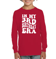 In My 3rd Birthday Era Birthday Shirt Kids Tee, Hoodie, Sweatshirt