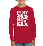 In My 3rd Birthday Era Birthday Shirt Kids Tee, Hoodie, Sweatshirt