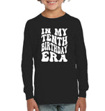In My Tenth Birthday Era Birthday Shirt Kids Tee, Hoodie, Sweatshirt
