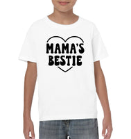 Mama's Bestie Family Shirt Onesie, Kids Tee, Hoodie, Sweatshirt