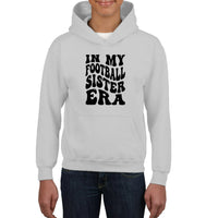 In My Football Sister Era Sports Shirt Kids Heavyweight Pullover Hoodie