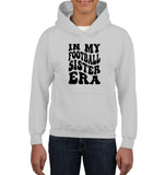 In My Football Sister Era Sports Shirt Kids Heavyweight Pullover Hoodie