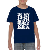 In My 13th Birthday Era Birthday Shirt Kids Classic Tee