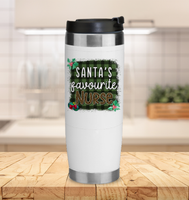 Santa's Favourite Nurse Christmas Coffee Mug For Women