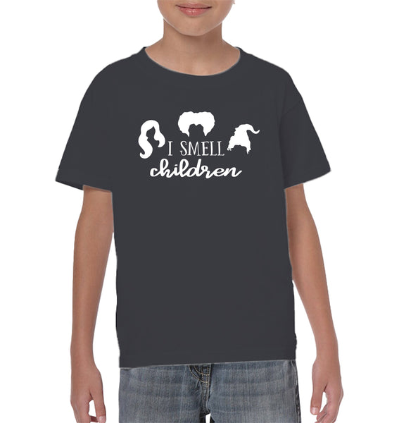 Hocus Pocus I Smell Children Kids Classic Tee
