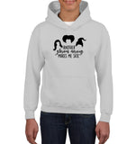 Hocus Pocus Another Glorious Morning Makes Me Sick Kids Heavyweight Pullover Hoodie