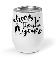 Cheers To The New Years Tumbler Drinking Cup
