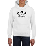 Hocus Pocus I Smell Children Kids Heavyweight Pullover Hoodie