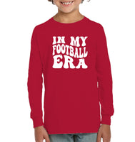 In My Football Era Sports Shirt Kids Fleece Pullover Sweatshirt