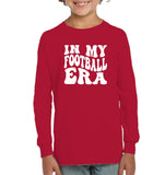 In My Football Era Sports Shirt Kids Fleece Pullover Sweatshirt