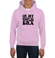 In My Wrestling Era Sports Shirt Kids Heavyweight Pullover Hoodie