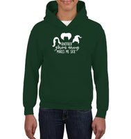 Hocus Pocus Another Glorious Morning Makes Me Sick Kids Heavyweight Pullover Hoodie