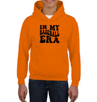 In My Baseball Era Sports Shirt Kids Heavyweight Pullover Hoodie