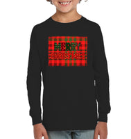 Merry Christmas Shirt  With Plaid For Women