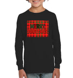 Merry Christmas Shirt  With Plaid For Women
