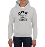 Hocus Pocus It's Just A Bunch Of Hocus Pocus Kids Heavyweight Pullover Hoodie