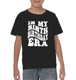 In My Ninth Birthday Era  Birthday Shirt Kids Tee, Hoodie, Sweatshirt