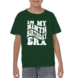 In My Ninth Birthday Era  Birthday Shirt Kids Tee, Hoodie, Sweatshirt