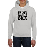 In My Baseball Era Sports Shirt Kids Heavyweight Pullover Hoodie