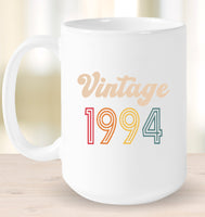 1994 Retro Vintage Birth Year Blast Coffee Mug, Tumbler, Wine Glass