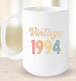 1994 Retro Vintage Birth Year Blast Coffee Mug, Tumbler, Wine Glass