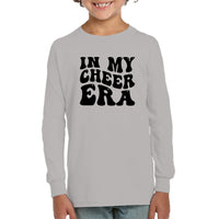 In My Cheer Era Sports Shirt Kids Fleece Pullover Sweatshirt