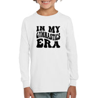 In My Gymnastics Era Sports Shirt Kids Fleece Pullover Sweatshirt
