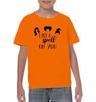 Hocus Pocus I Put A Spell on You Kids Classic Tee