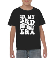 In My 3rd Birthday Era Birthday Shirt Kids Tee, Hoodie, Sweatshirt