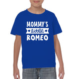 Mommy's Little Romeo Valentines Kids Classic Tee