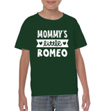 Mommy's Little Romeo Valentines Kids Classic Tee