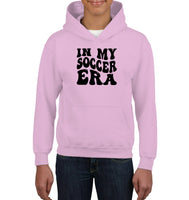 In My Soccer Era Sports Shirt Kids Heavyweight Pullover Hoodie