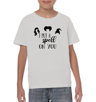 Hocus Pocus I Put A Spell on You Kids Classic Tee